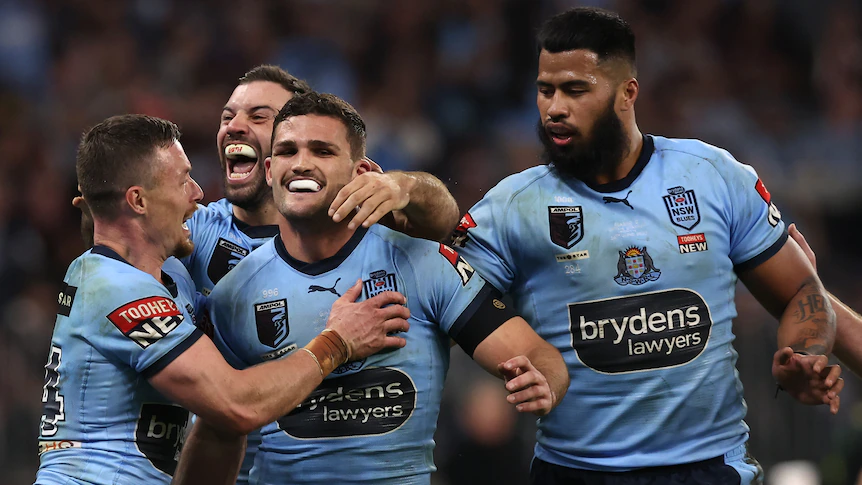 State of Origin II: NSW Blues hammer Queensland Maroons at Perth Stadium to set up decider