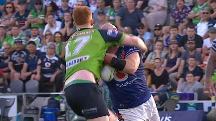 ‘Can’t believe it’: Canberra Raiders cruelly robbed by Bunker call
