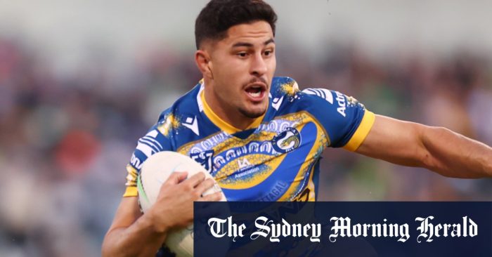 ‘That’s Dyl’: Brown does it all as Eels down Raiders in Canberra