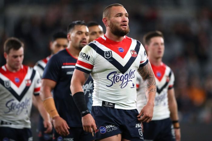 Roosters enforcer out for Raiders clash