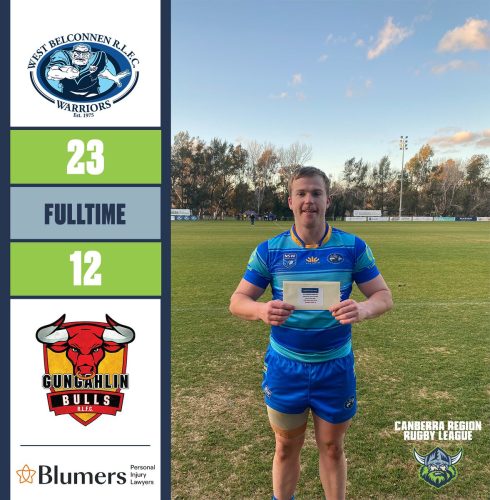 The West Belconnen Warriors didn’t take long getting back to their winning ways,…