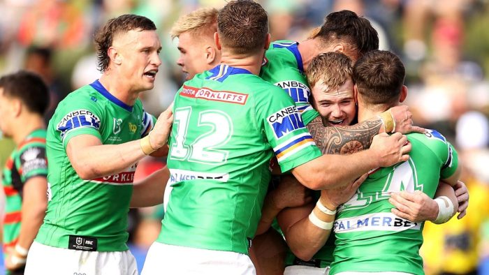 Canberra Raiders thrash disappointing South Sydney Rabbitohs in Dubbo