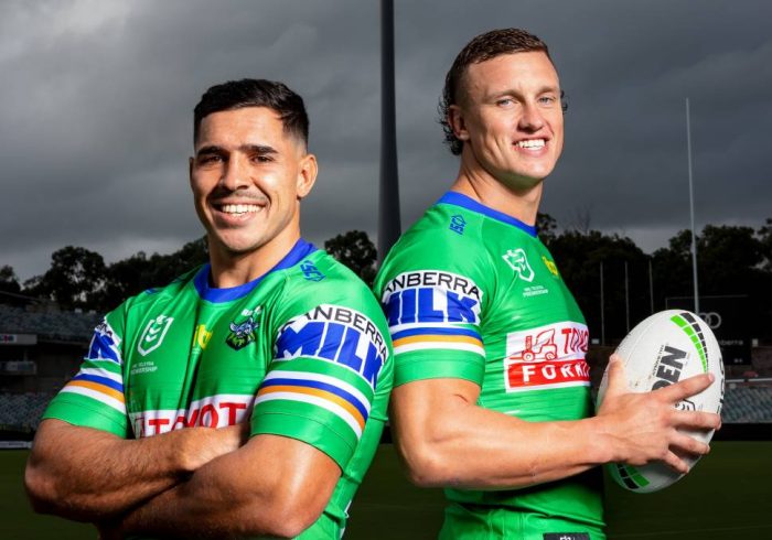 Canberra Raiders halves Jack Wighton and Jamal Fogarty put hand up to drive Green Machine