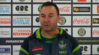 Raiders: Raiders coach Ricky Stuart talks to the media about Saturday afternoon…