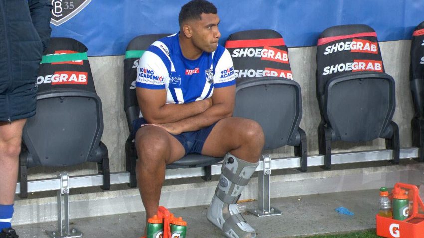 Bulldogs coy after injury cuts Pangai Jr’s night short: NRL Casualty Ward