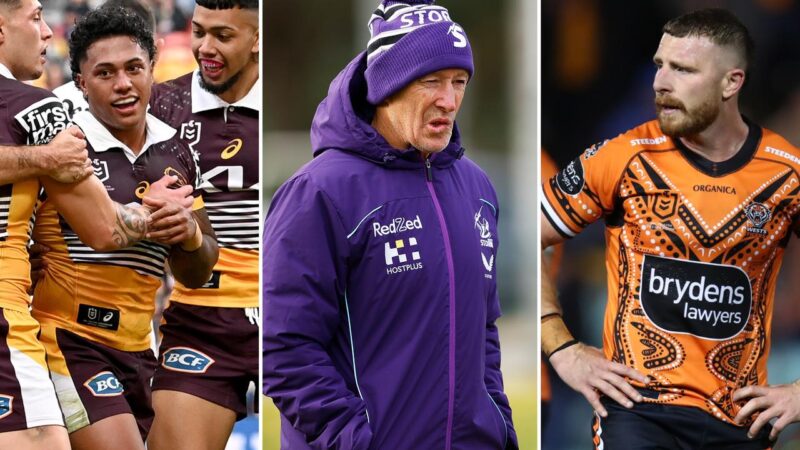 Benji reveals big call Tigers must make as Storm battle to fill glaring void: Talking Points