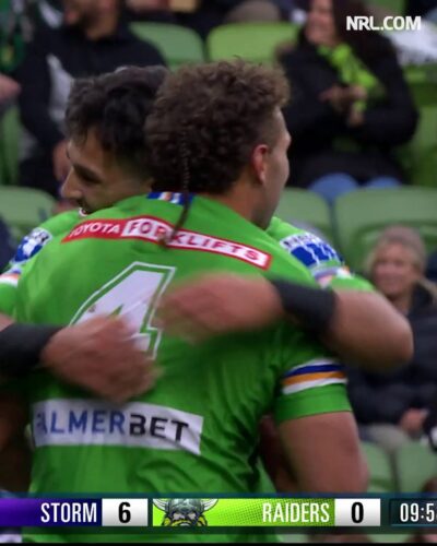 Sebastian Kris Xavier Savage #NRLStormRaiders #TryJuly ...