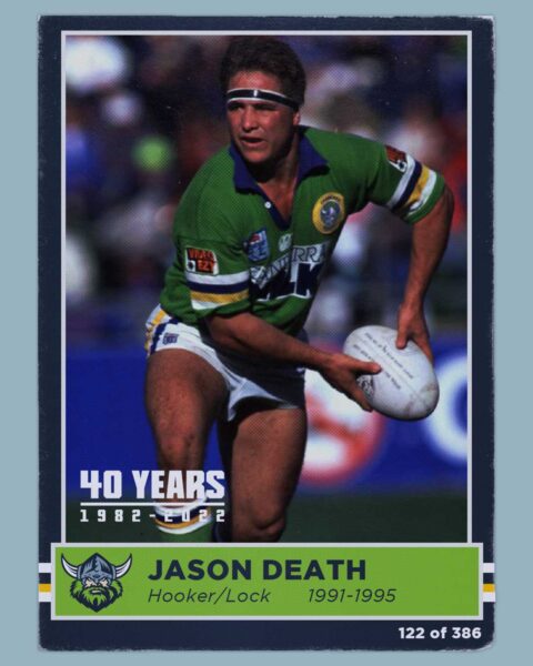 It's #FootyCard40 time!  Jason Death, Michael Robertson and Tom Starl...