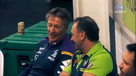 Ricky Stuart speaks to @NRLonNine about his relationship with Cra...