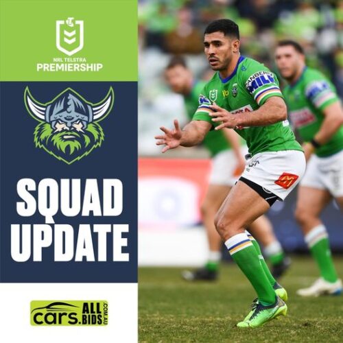 Raiders: The Raiders have reduced their squad to 19 ahead of tomorrow afternoon…