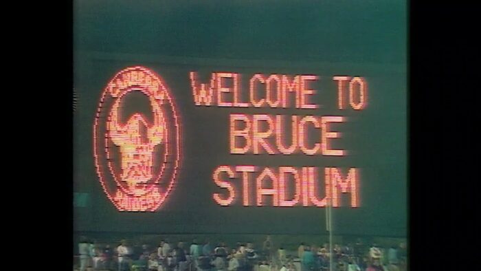 Video: 40 year Friday: First game at Bruce Stadium