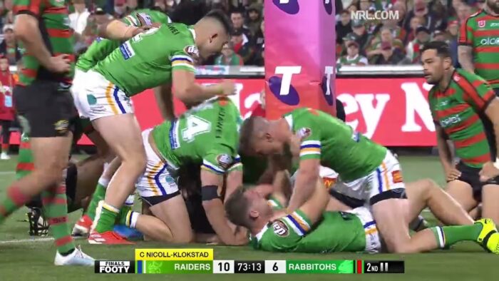 Video: 40 year Friday: Papalii’s 2019 preliminary final try