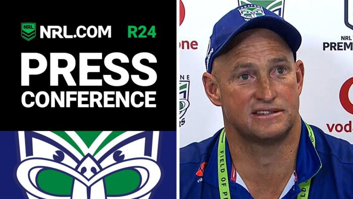 Video: New Zealand Warriors  Press Conference | Round 24, 2021 | Telstra Premiership | NRL