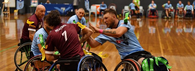 NSW Wheelchair Rugby League team named for Origin clash