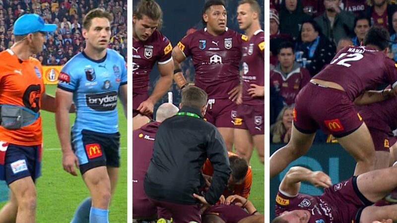 ‘Not seen before’: Origin ‘carnage’ as THREE players ruled out in ‘extraordinary’ scenes