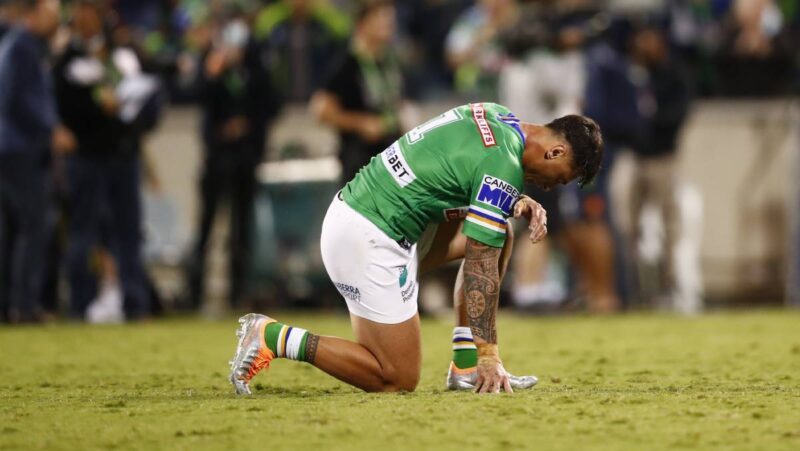 Another hamstring blow rules Canberra Raiders fullback Charnze Nicoll-Klokstad out of NSW Cup