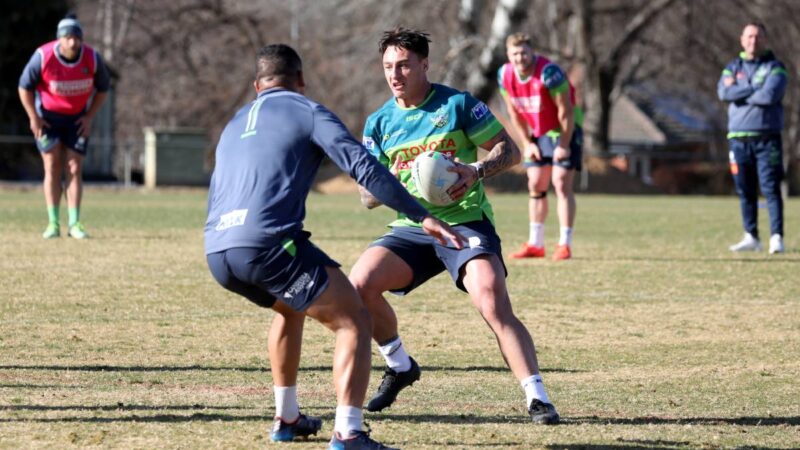 Canberra Raiders on hunt to bolster fullback depth to cover Charnze Nicoll-Klokstad