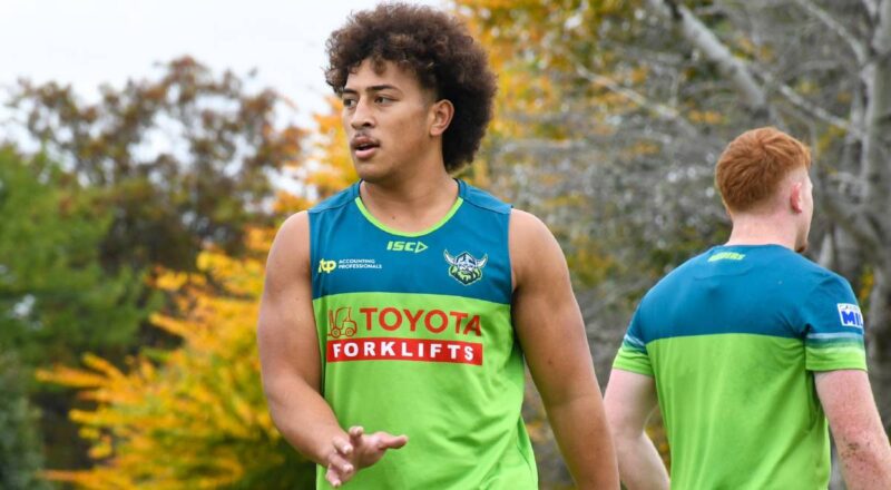 NRL: Canberra Raiders' rookie prop Ata Mariota tipped for debut, compared to Josh Papalii