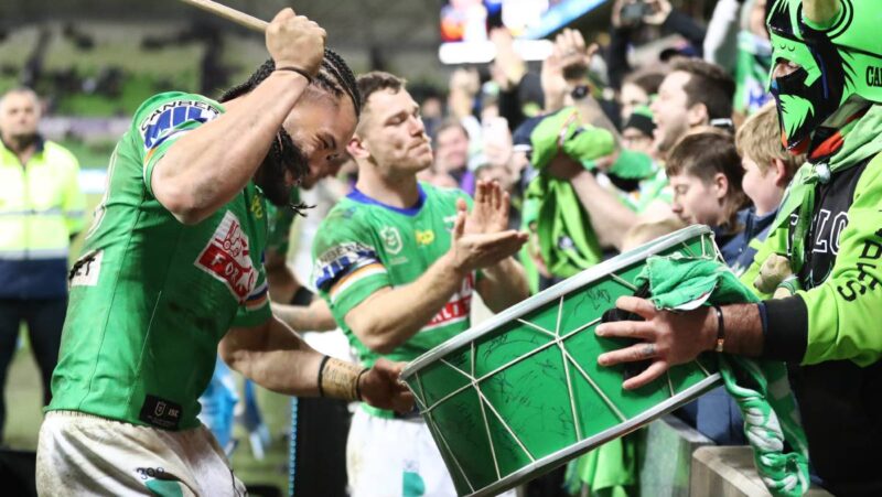 NRL: Canberra Raiders coach Ricky Stuart says Melbourne Storm win keeps finals hopes alive