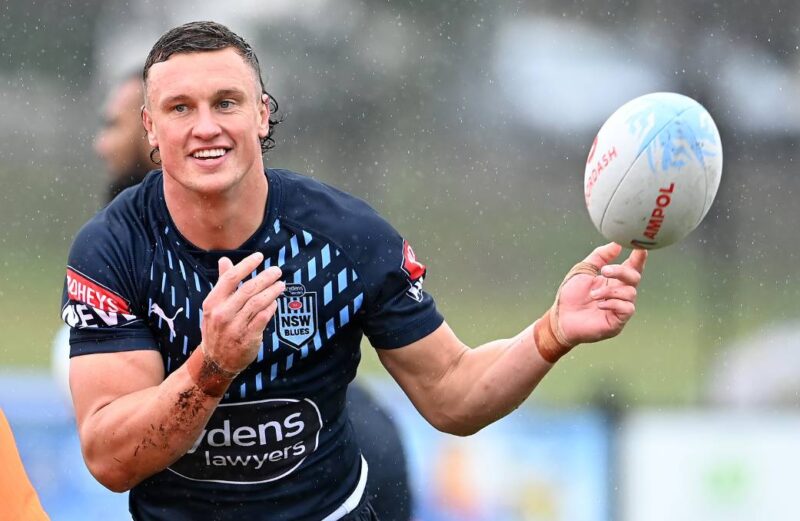 Jack Wighton being named as the NSW Blues 18th man boosts the Raiders chances in Melbourne
