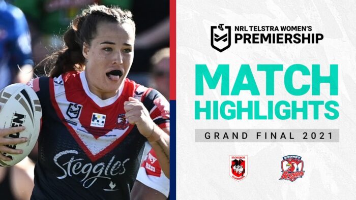 St George Illawarra Dragons v Sydney Roosters | Match Highlights | Grand Final, 2021 | NRLW