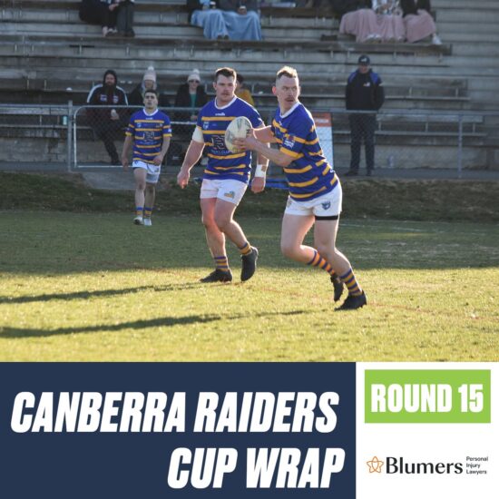 CRRL: With only three rounds left in the Blumers Lawyers Canberra Raiders Cu…
