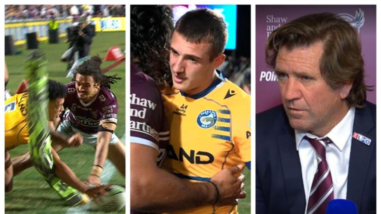 Eels teen silences the critics and puts Manly’s season on life support - 3 Big Hits