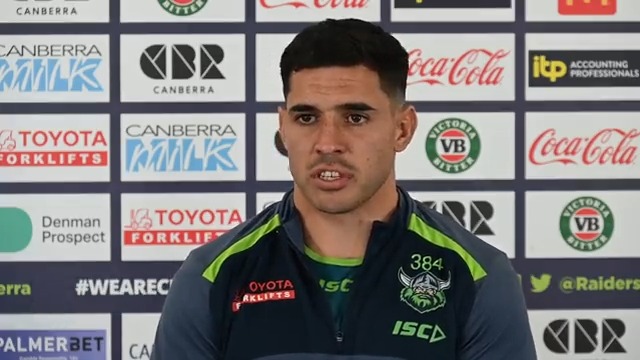 Jamal Fogarty chats about how it felt playing against the Titans and the training effort ahead of Sa…