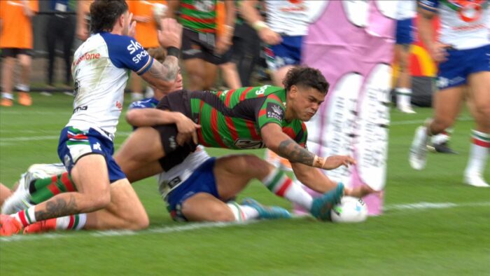 LIVE NRL: Souths destroying Warriors with Latrell putting on an absolute clinic