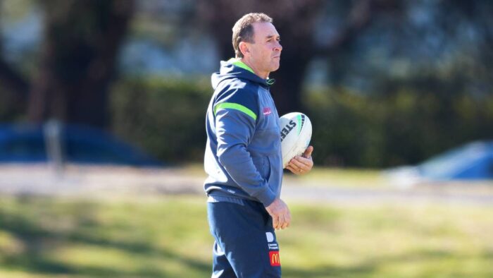 NRL: Canberra Raiders coach Ricky Stuart speaks for first time since NRL ban