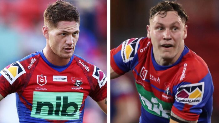 NRL drug test Ponga, Mann after Knights duo’s pub toilet cubicle ejection