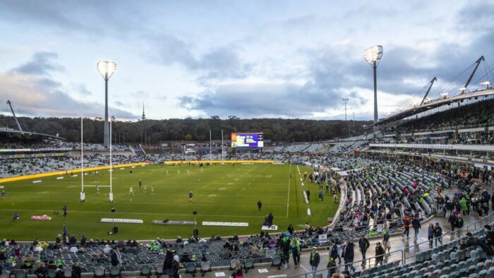 Raiders boss Don Furner says NRLW players face Canberra Stadium change-room embarrassment