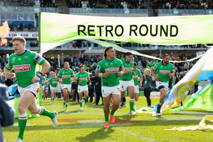 Take a look at some of the best snaps from around the ground at the round 22 Retro Round m…