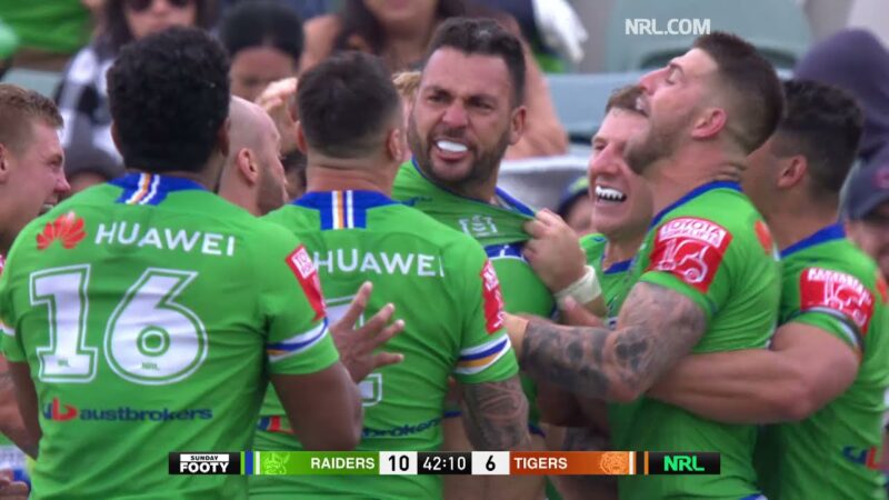 2021 Match Highlights: Raiders v Wests Tigers