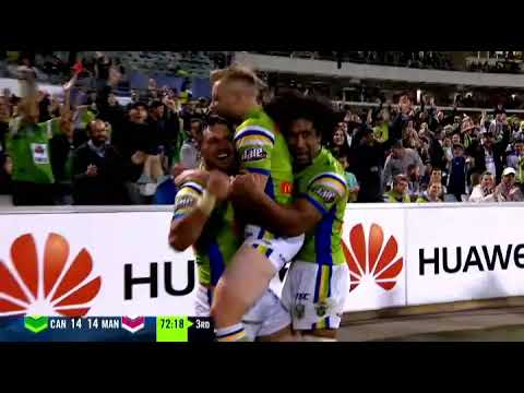 Video: 40 year Friday: Rapana's incredible try against Manly