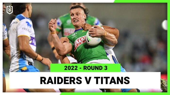 Video: Canberra Raiders v Gold Coast Titans Round 3, 2022 | Full Match Replay | NRL