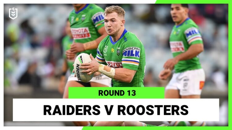 Canberra Raiders v Sydney Roosters | Round 13, 2022 | Full Match Replay | NRL