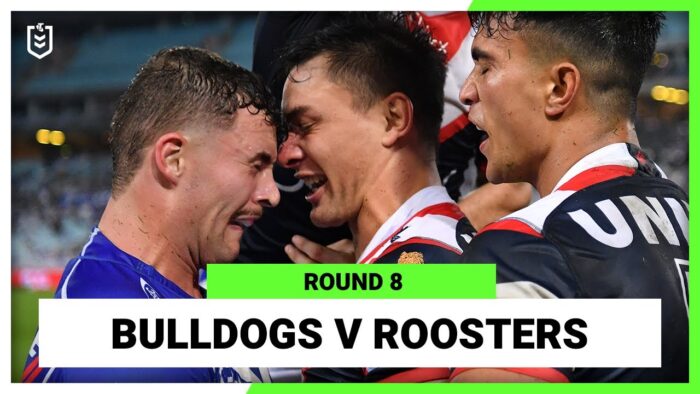 Video: Canterbury-Bankstown Bulldogs v Sydney Roosters | Round 8, 2022 | Full Match Replay | NRL