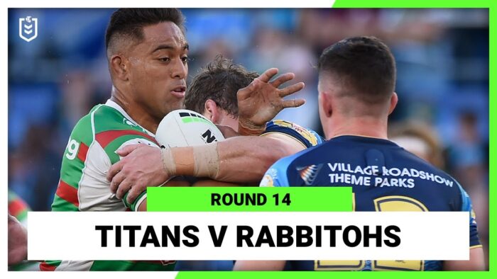 Video: Gold Coast Titans v South Sydney Rabbitohs | Round 14, 2022 | Full Match Replay | NRL