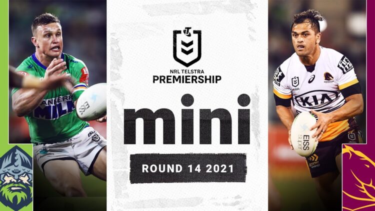 Video: Hunt returns after 12-year absence as Broncos face Raiders | Match Mini | Round 14, 2021 | NRL
