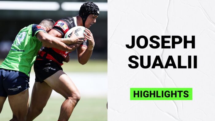 JOSEPH SUAALII | NSW Cup Trial Highlights 2021 | NRL