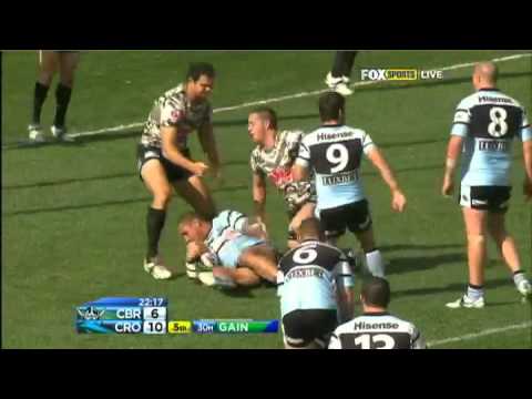 Video: NRL 2012 Round 8 Highlights: Raiders V Sharks