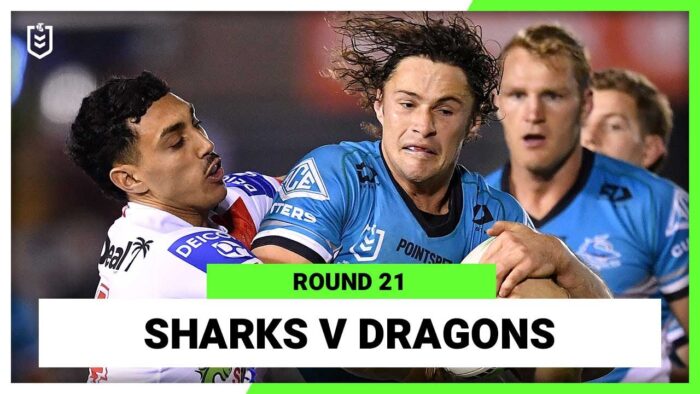 Video: NRL Cronulla Sutherland Sharks v St George Illawarra Dragons | Round 21, 2022 | Full Match Replay