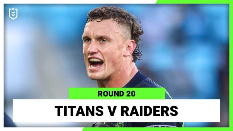 Video: NRL Gold Coast Titans v Canberra Raiders | Round 20, 2022 | Full Match Replay