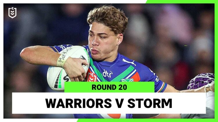 Video: NRL New Zealand Warriors v Melbourne Storm | Round 20, 2022 | Full Match Replay