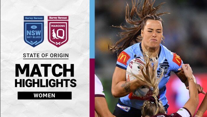 Video: New South Wales Sky Blues v Queensland Maroons | Match Highlights | Women’s State of Origin, 2022