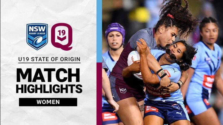 Video: New South Wales v Queensland | Match Highlights | U/19’s Women’s State of Origin, 2022
