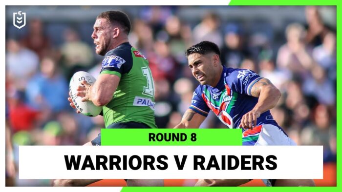 Video: New Zealand Warriors v Canberra Raiders | Round 8, 2022 | Full Match Replay | NRL