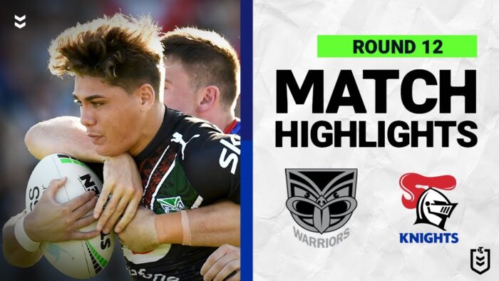 New Zealand Warriors v Newcastle Knights | Match Highlights | Round 12, 2022 | NRL