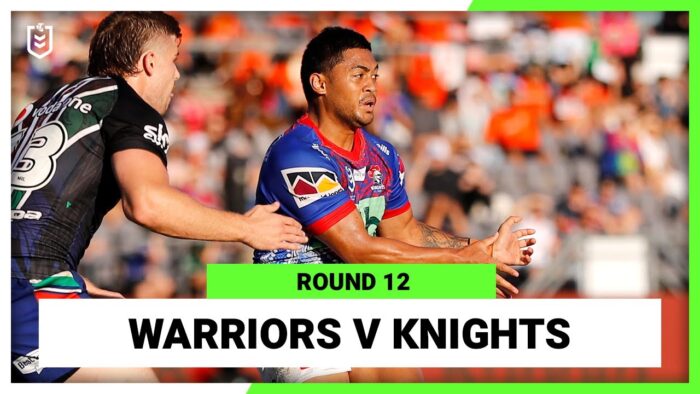 Video: New Zealand Warriors v Newcastle Knights | Round 12, 2022 | Full Match Replay | NRL